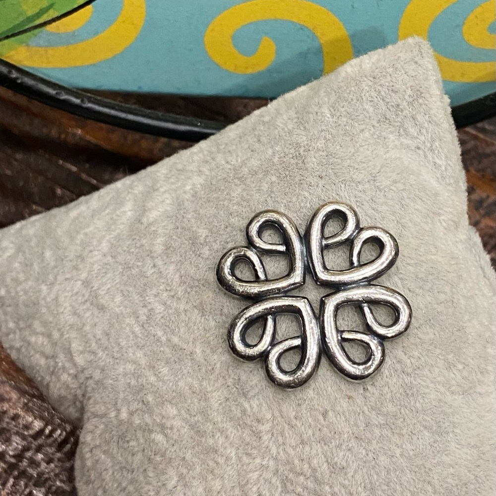 James Avery Hearts Pendant Gem